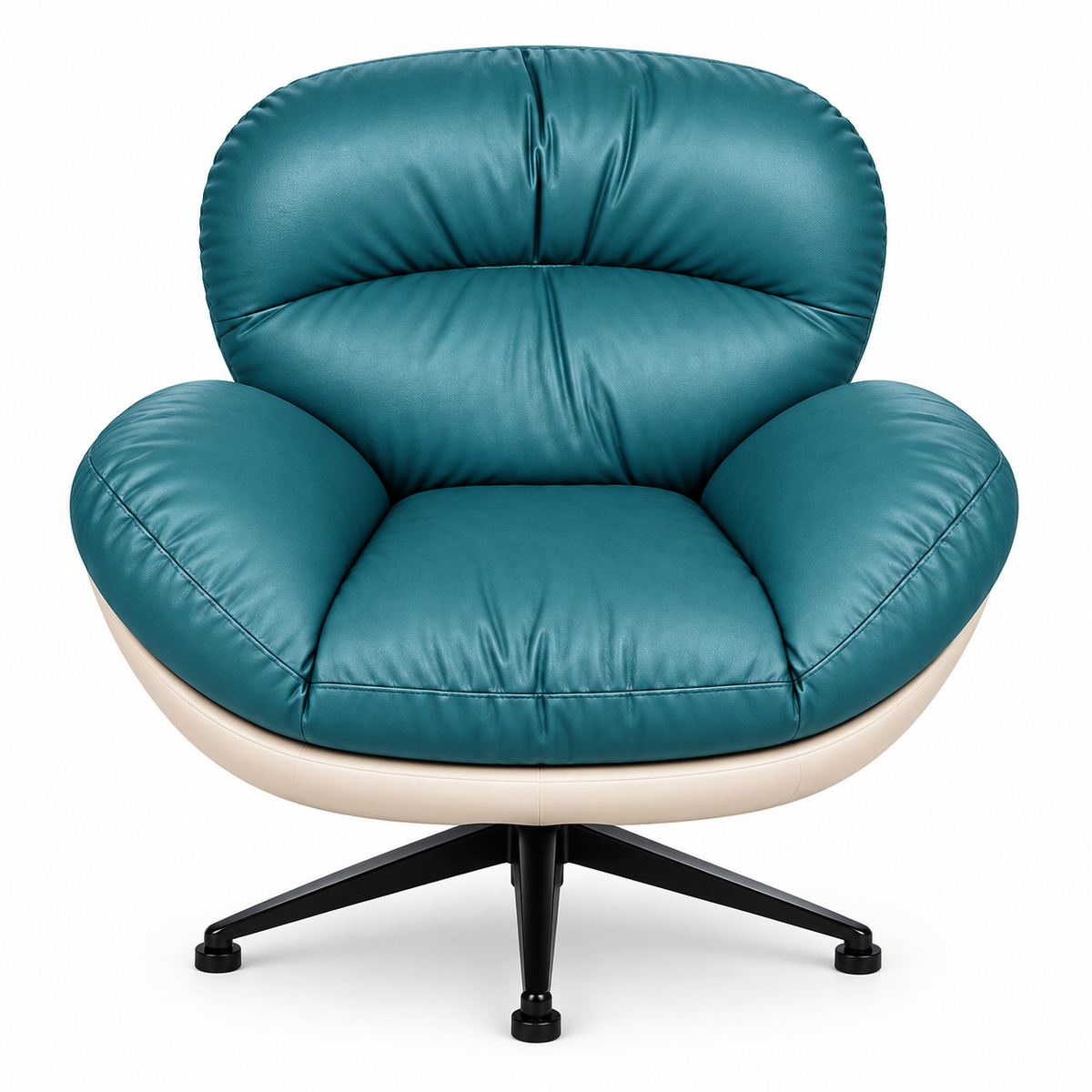 SOFA CHAIR IN SEA GREEN VELVET
